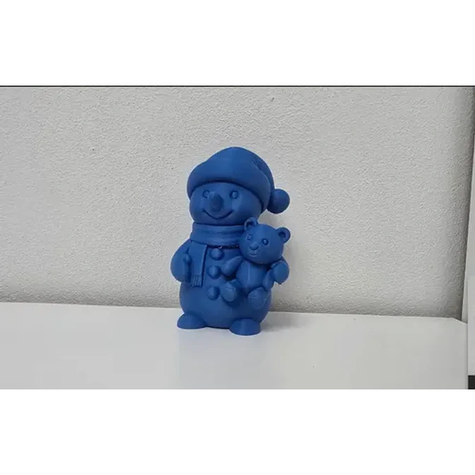 Escultura Muñeco Navideño Decorativo 3d 3