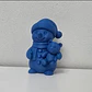 Escultura Muñeco Navideño Decorativo 3d - Miniatura 3