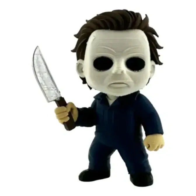 Figura Decorativa- Chibi Michael Myers Gris 1