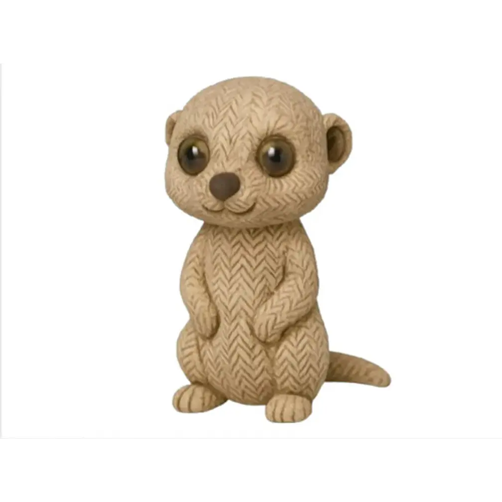 Figura Decorativa- Suricata De Punto 1