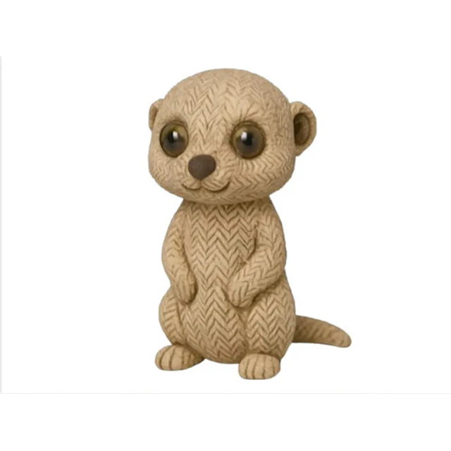 Figura Decorativa- Suricata De Punto