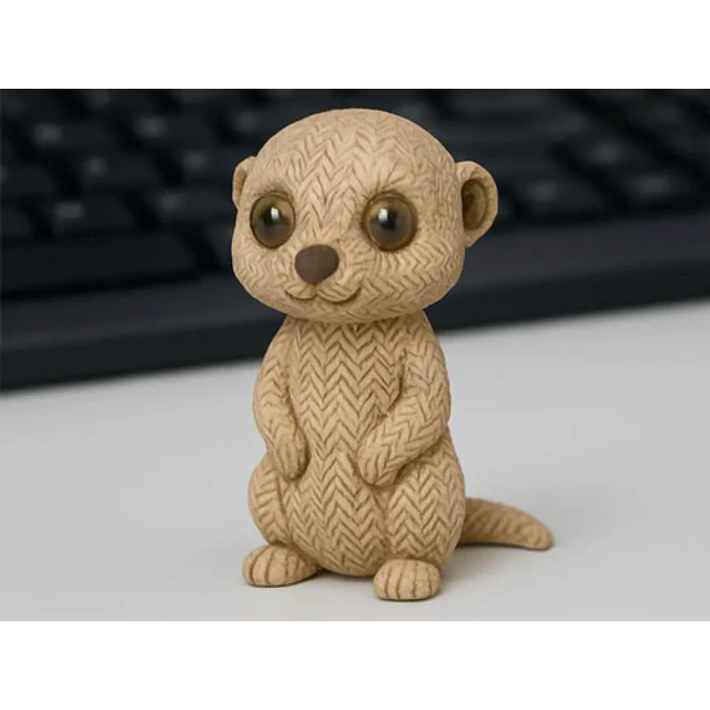 Figura Decorativa- Suricata De Punto
