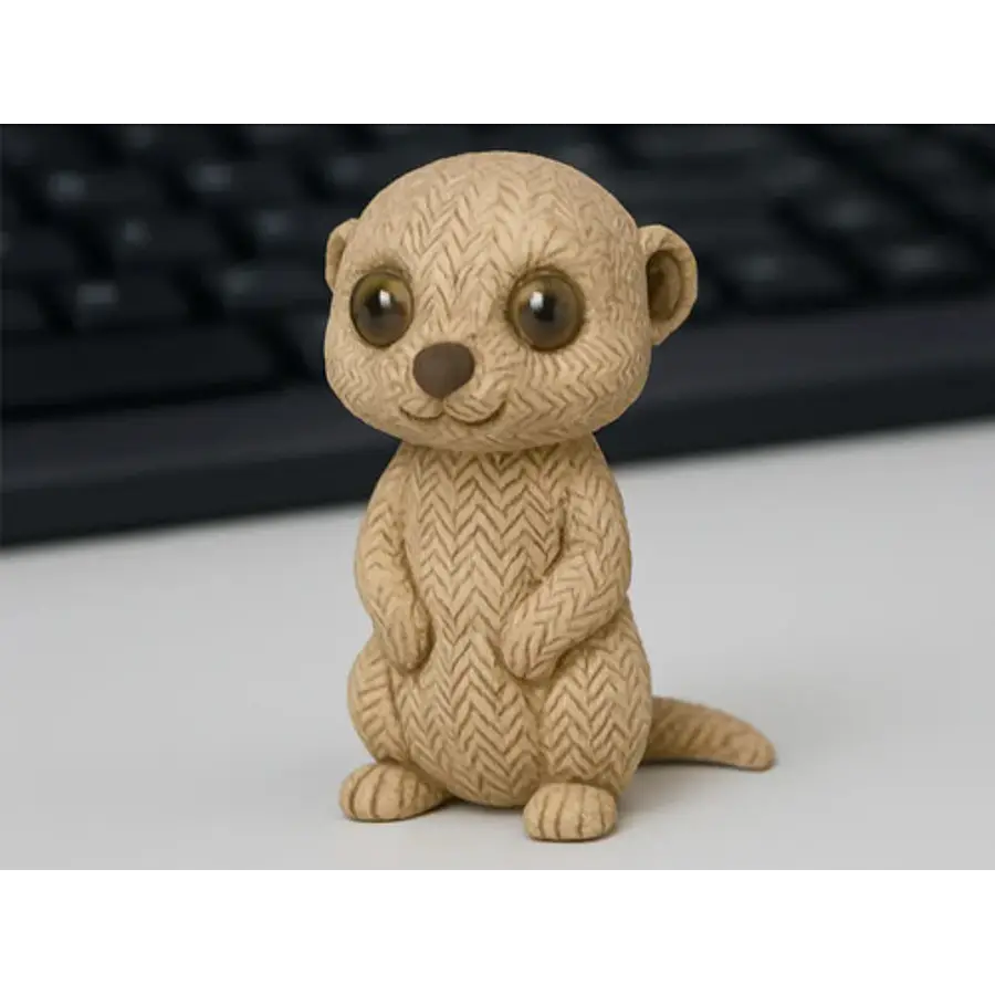Figura Decorativa- Suricata De Punto