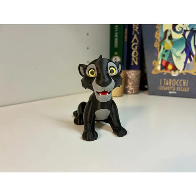 Figura Decorativa- Bagheera Carita Feliz