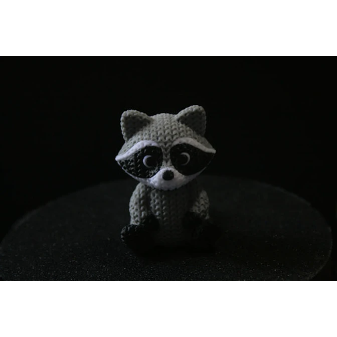 Figura - Mapache Tejido 2