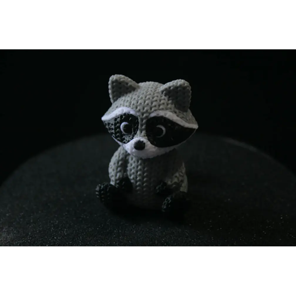 Figura - Mapache Tejido 4
