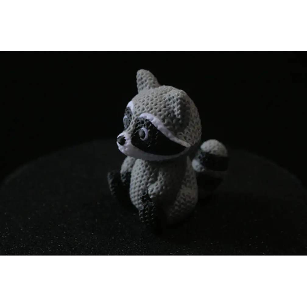 Figura - Mapache Tejido 5