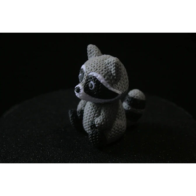 Figura - Mapache Tejido 5