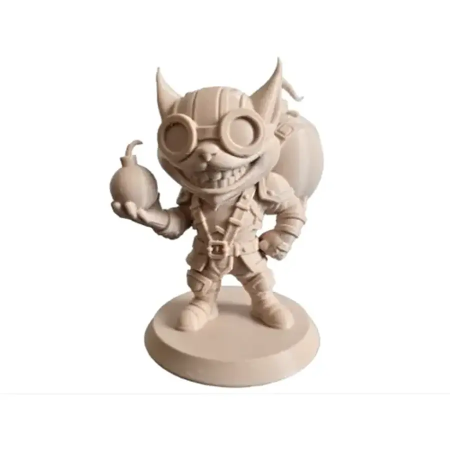 Figura Decorativa- Estatua De Ziggs League Of Legends