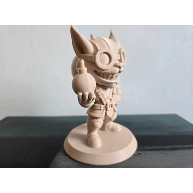 Figura Decorativa- Estatua De Ziggs League Of Legends