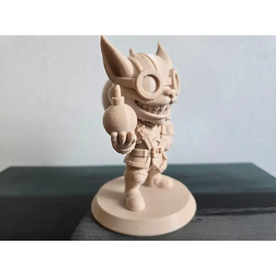 Figura Decorativa- Estatua De Ziggs League Of Legends