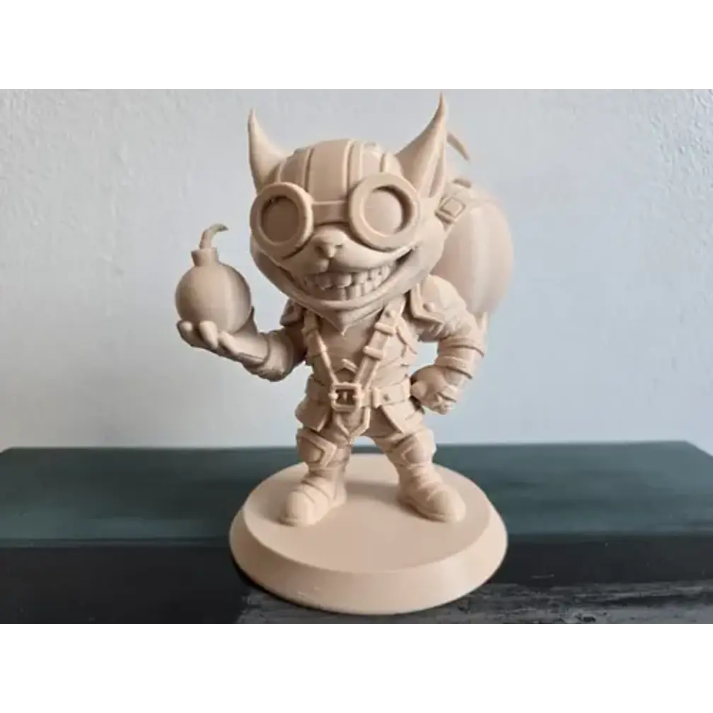 Figura Decorativa- Estatua De Ziggs League Of Legends 4
