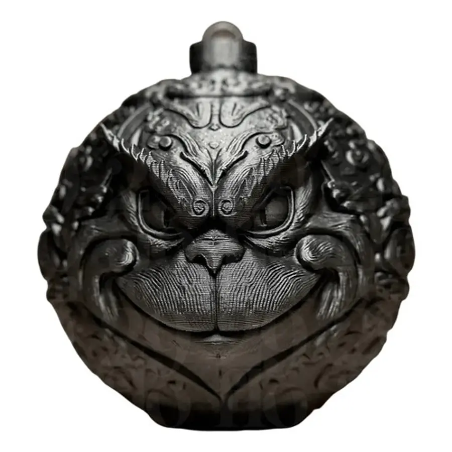 Bola Navidad - Figura De Navidad En Negro