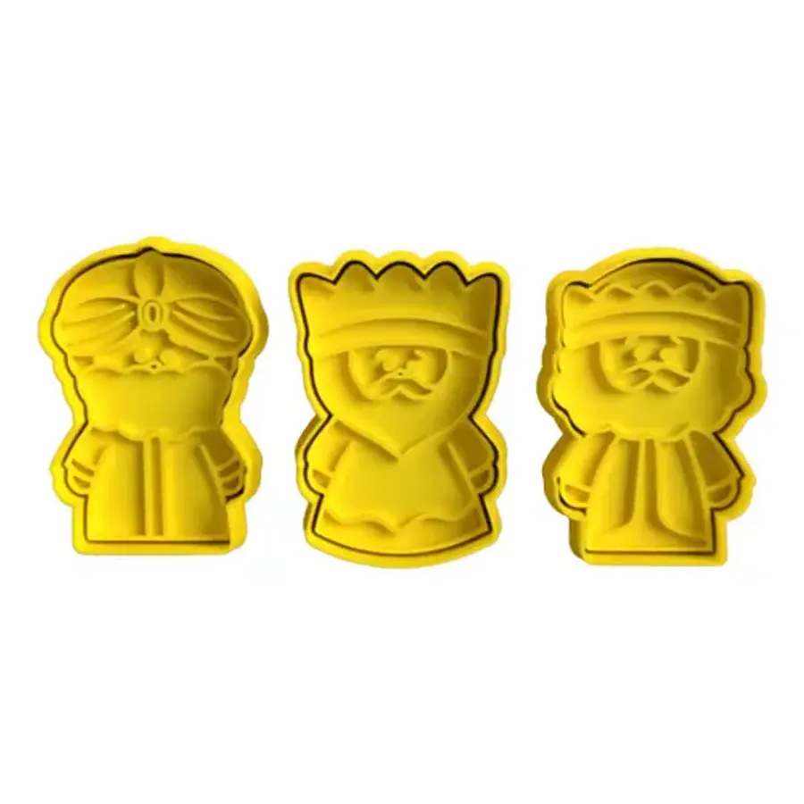 Cortador De Galletas - Reyes Magos (pack 3)