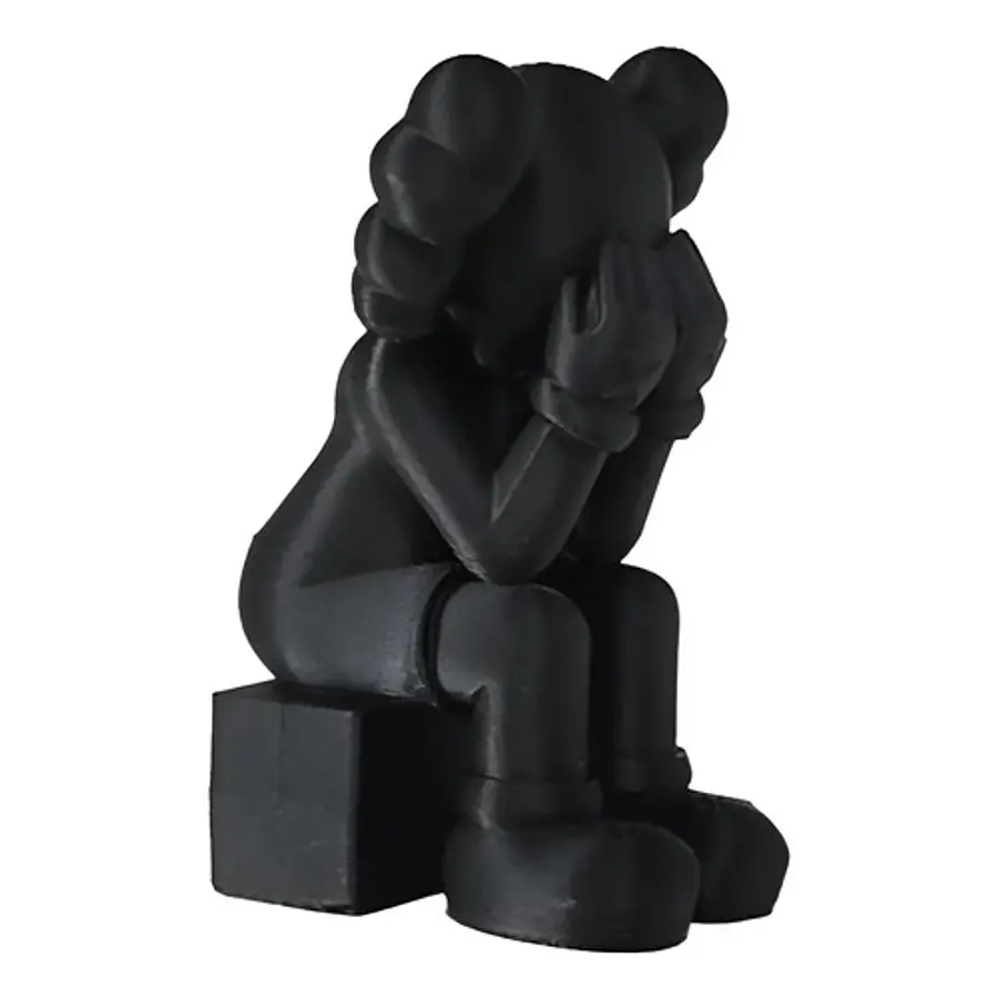Escultura Estilo Kaws Sentada