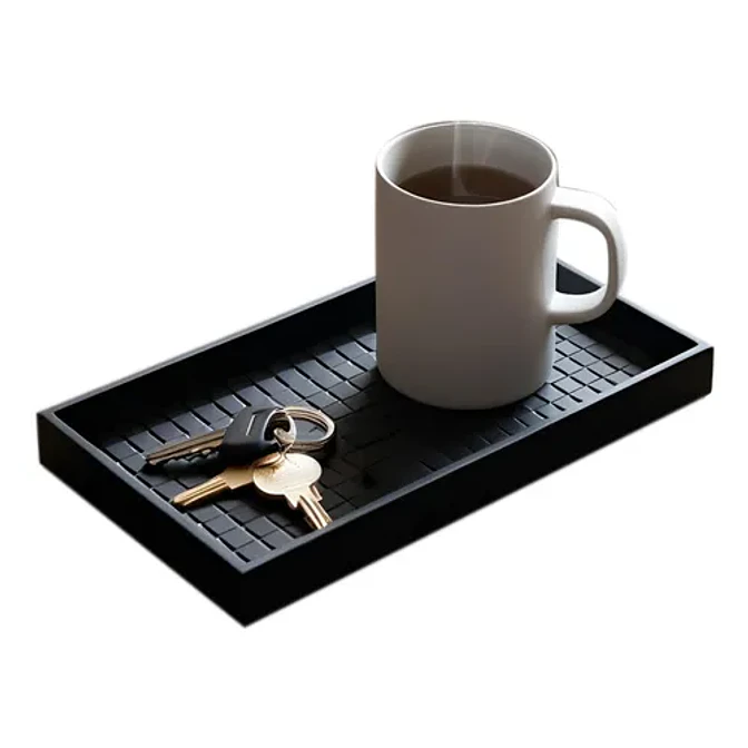 Bandeja Organizador De Mesa Para Llaves U Objetos 1