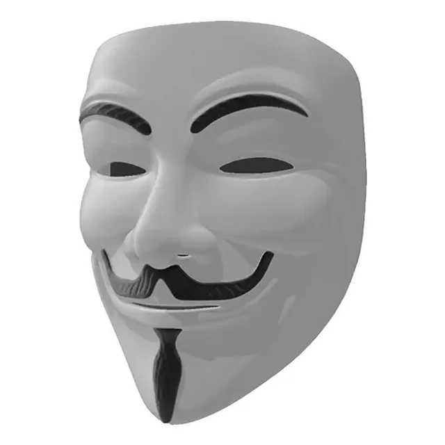 Máscara De V De Vendetta - Disfraz
