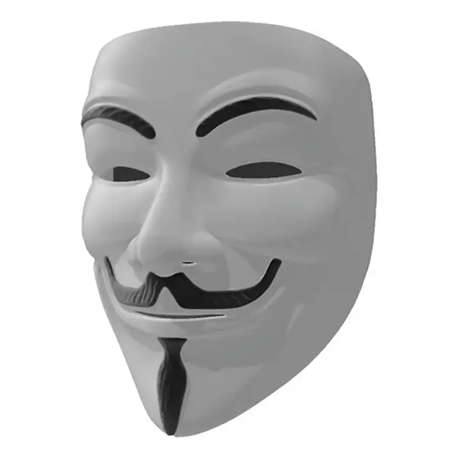 Máscara De V De Vendetta - Disfraz