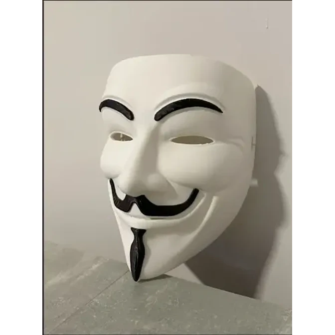 Máscara De V De Vendetta - Disfraz 3