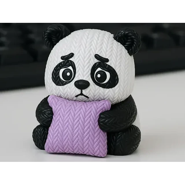Figura Decoración- Almohada Panda Triste