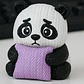 Figura Decoración- Almohada Panda Triste - Miniatura 2