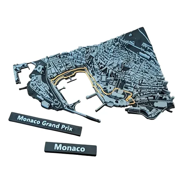 Pista Estilo F1 - Monaco Grand Prix