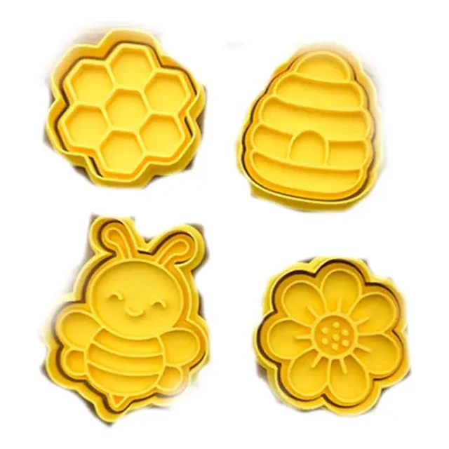 Cortador De Galletas - Abejas  (pack 4)