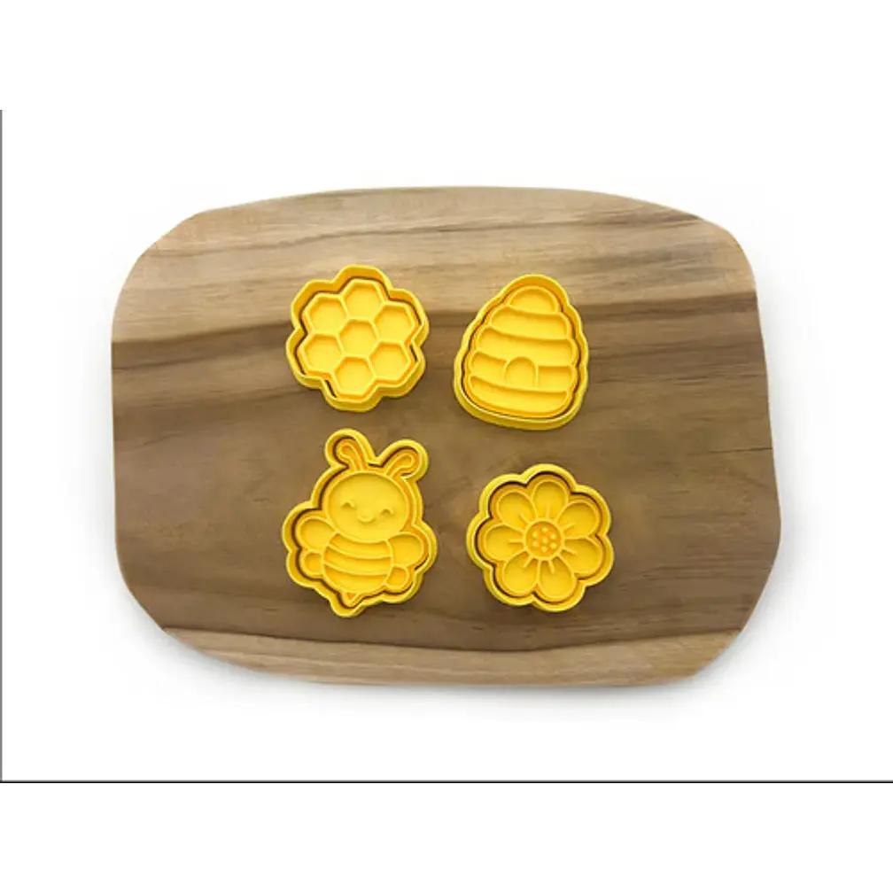 Cortador De Galletas - Abejas  (pack 4) 2