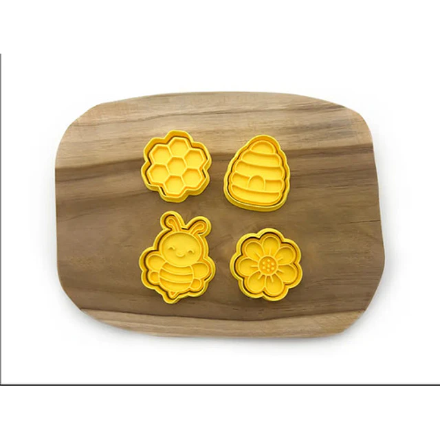 Cortador De Galletas - Abejas  (pack 4)