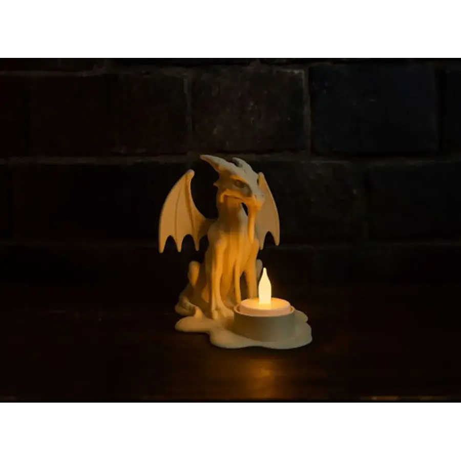 Portavelas Led- Dragón Guardián