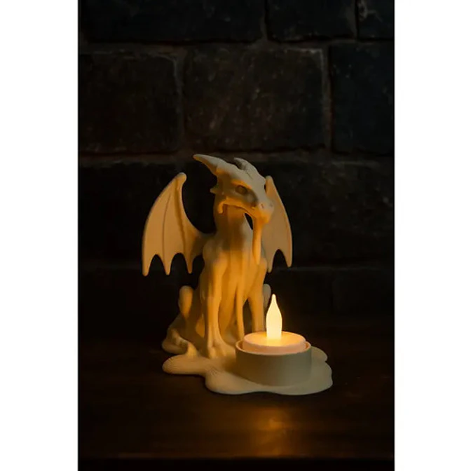 Portavelas Led- Dragón Guardián 3