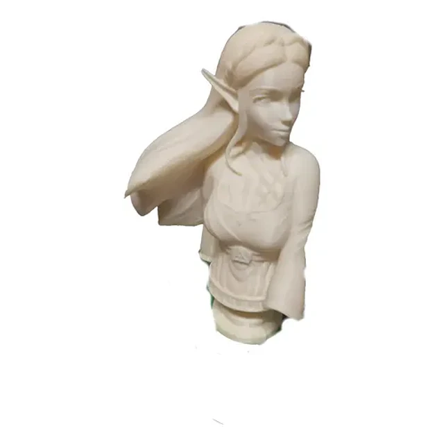 Figura 3d Busto Zelda Printpatro3d Para Colección
