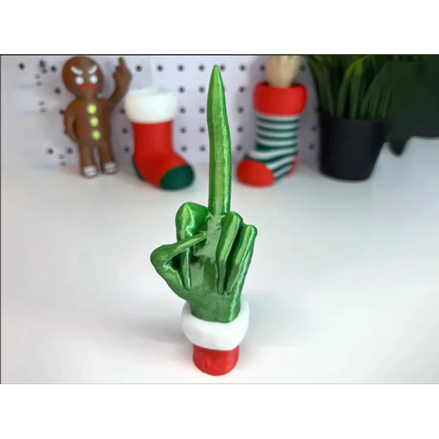 Figura - Grinch Dedo De Al Medio