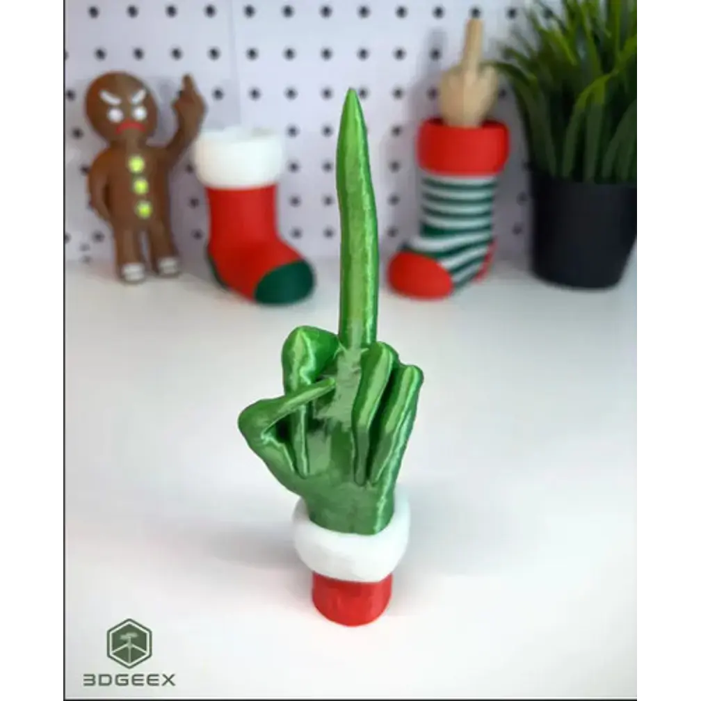 Figura - Grinch Dedo De Al Medio 3