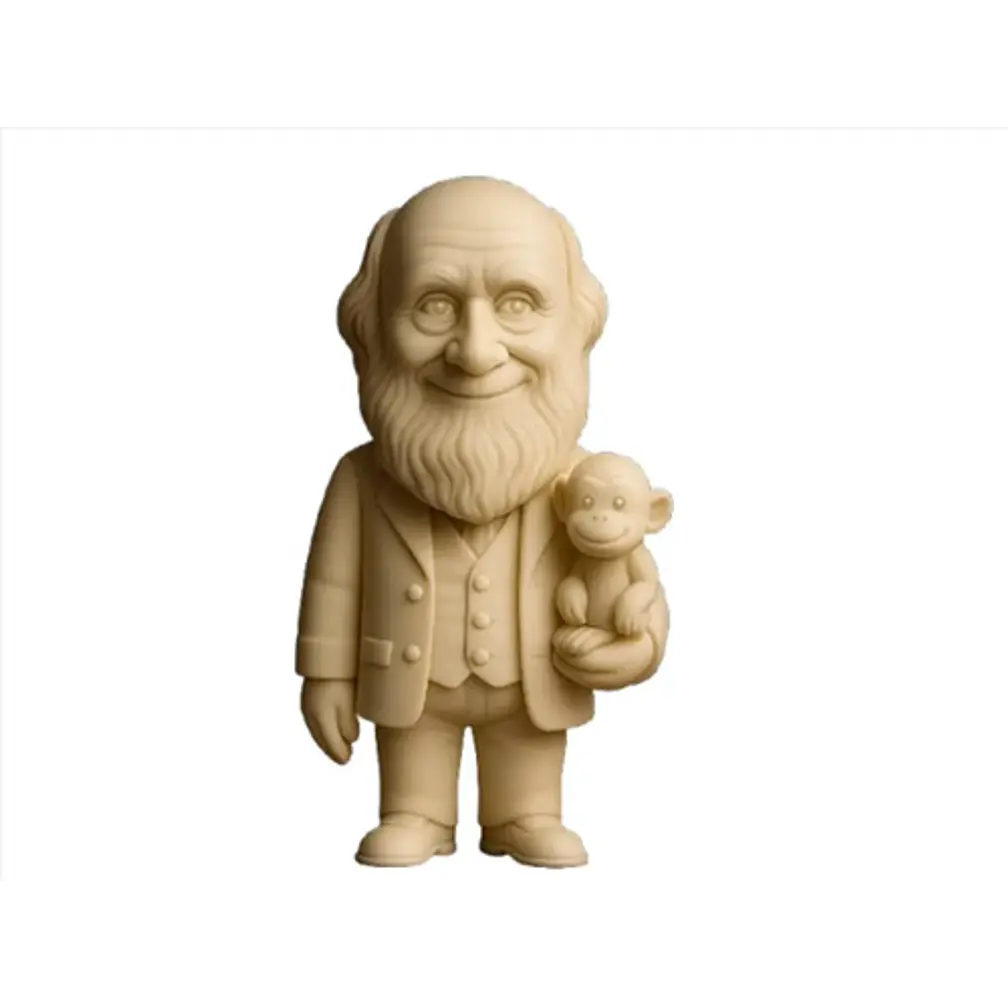 Figura Decoración- Charles Darwin 1