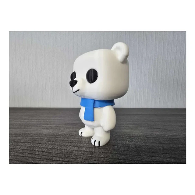 Lindo Osito Polar Estilo Funko - Figura Navideña