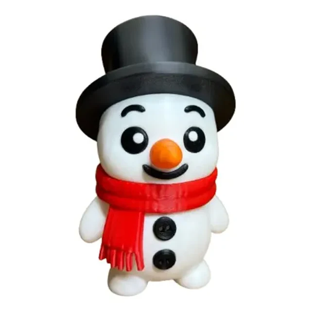 Figura Decorativa - Muñeco De Nieve