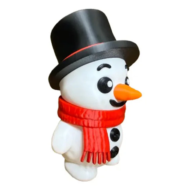 Figura Decorativa - Muñeco De Nieve