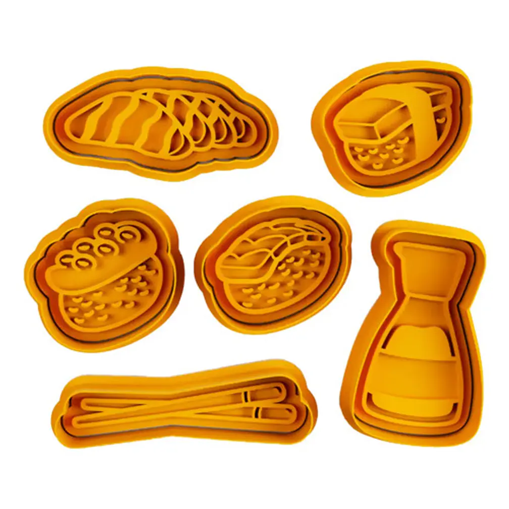 Cortador De Galletas - Sushi (pack 6 ) 1