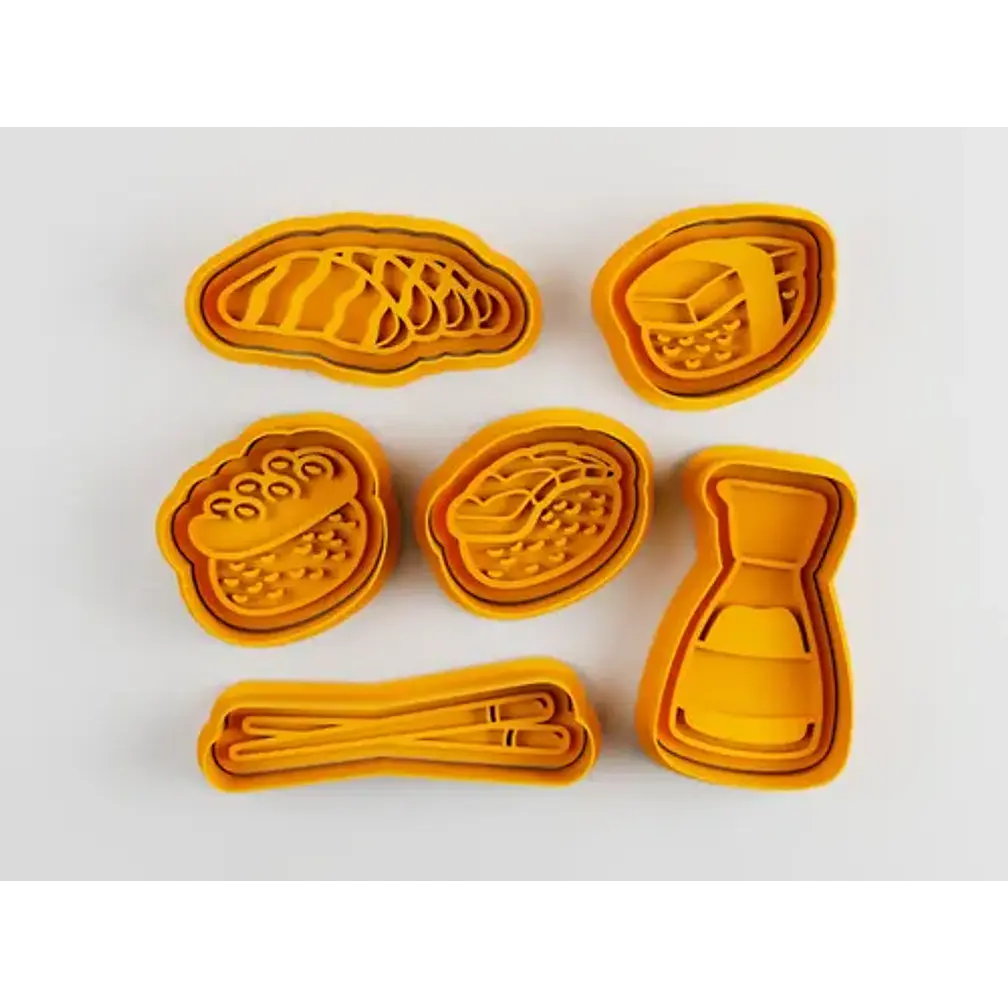 Cortador De Galletas - Sushi (pack 6 ) 2