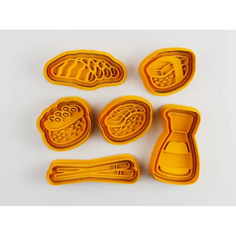 Cortador De Galletas - Sushi (pack 6 )