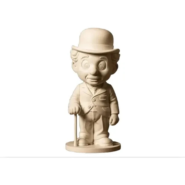 Figura Decoración De Charlie Chaplin
