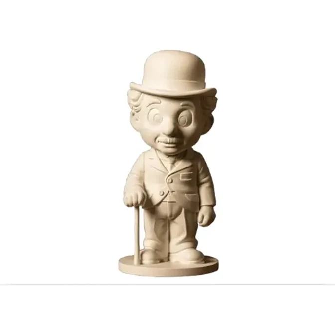 Figura Decoración De Charlie Chaplin 1