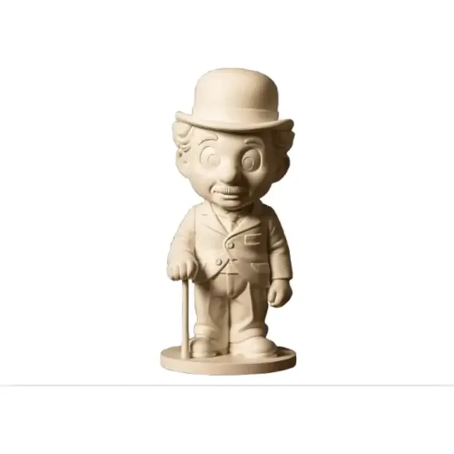 Figura Decoración De Charlie Chaplin