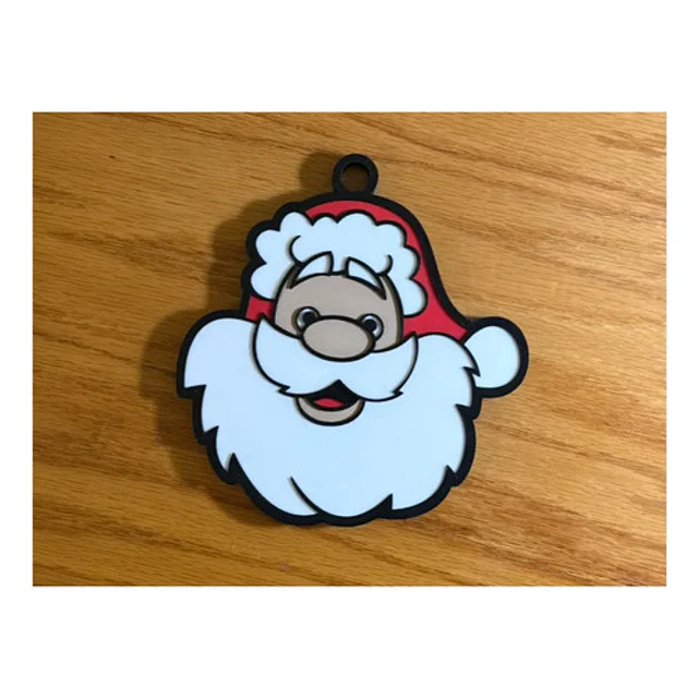 Adorno De Navidad Cara De Papá Noel
