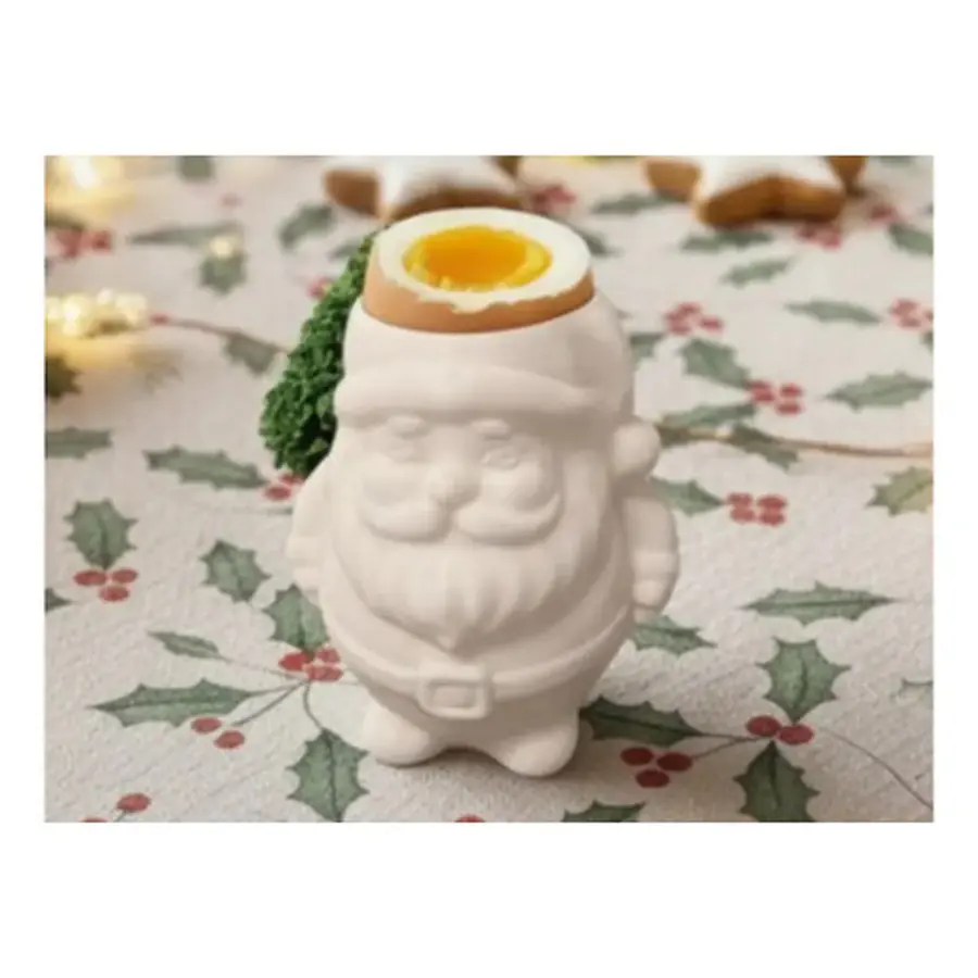 Taza Funda De Huevo De Papá Noel Navideña