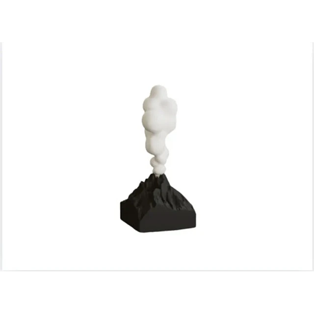 Erupción Volcánica - Figura Decorativa
