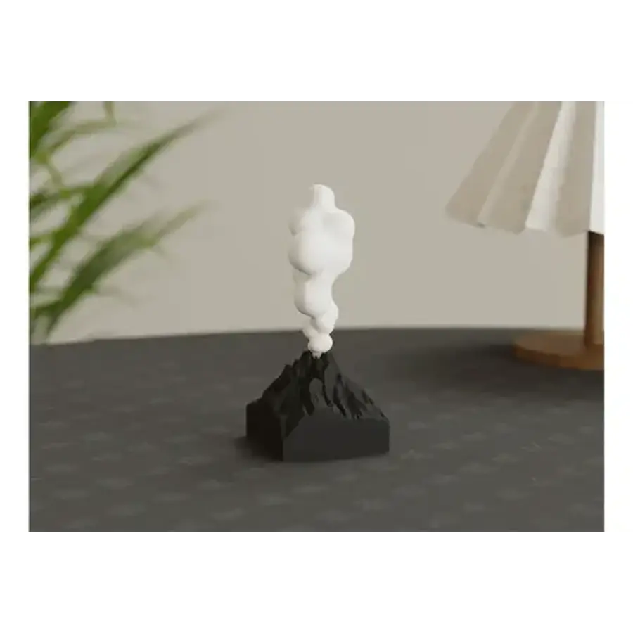 Erupción Volcánica - Figura Decorativa