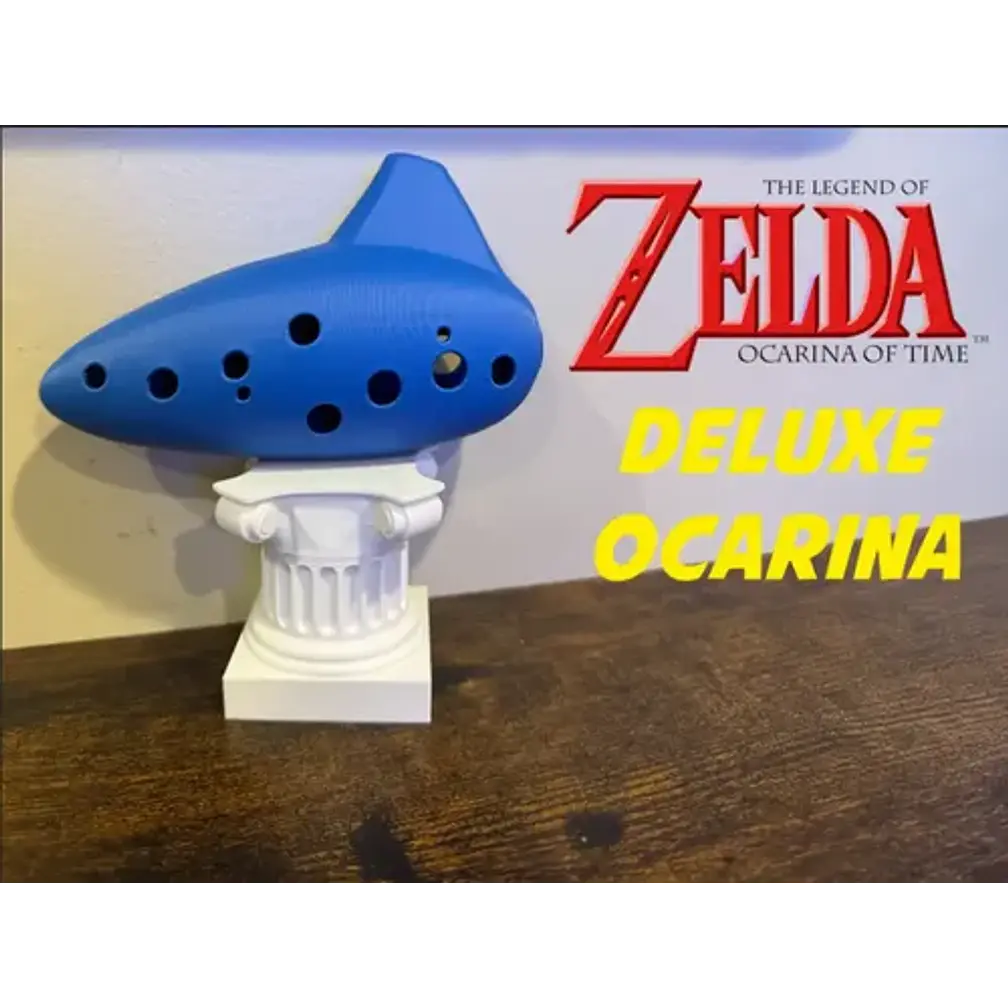 Figura 3d Ocarina Printpatro3d Para Colección 2