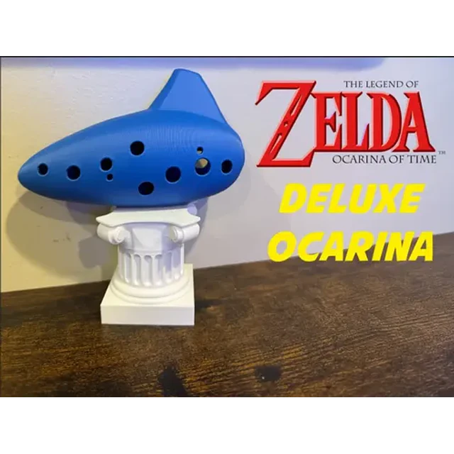 Figura 3d Ocarina Printpatro3d Para Colección